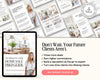 Pre-Listing Home Prep Guide| Editable Canva Real Estate Marketing | Home Staging Checklist | Home Seller Prep| Canva Template | Prelisting