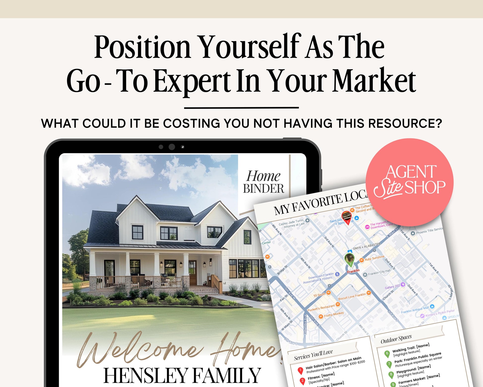 Closing Day Binder Template | New Homeowner Welcome Packet | New Homeowner Gift | Canva | Real Estate Marketing | Homeowner | Closing Gift