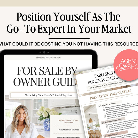 For Sale By Owner Bundle | FSBO Guide | FSBO Lead Generation Bundle | PreListing Guide | Seller Guide | For Sale By Owner Resources | FSBO