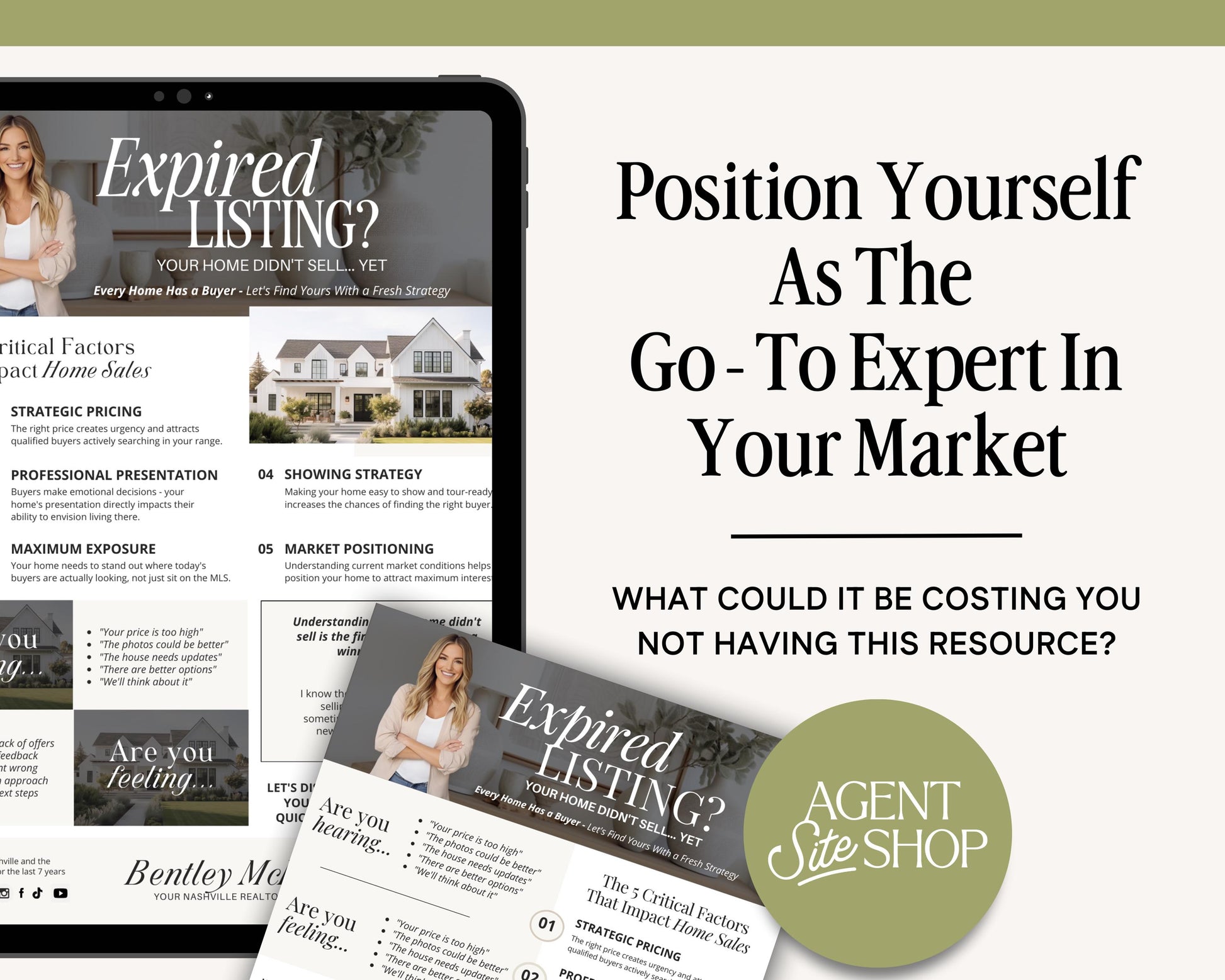 Real Estate Expired Listing Flyer | Real Estate Marketing | Canva Template | Real Estate Template | New Agent Flyer | Expired Listing Letter