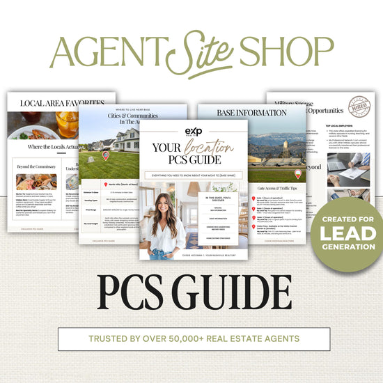 Military PCS Guide: Local Relocation Guide - Editable Canva Template