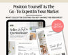 Seller Intake Questionnaire | Real Estate Listing Form | Editable Canva Template | Realtor Client Onboarding | Digital Download | Canva