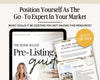 Pre-Listing Bundle | Listing Presentation | Canva Template | Pre-Listing Checklist | Seller Roadmap | Listing Consultation | Listing Packet