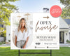 Open House Sign Template | For Sale Yard Sign | Customizable For Sale Signage | Open House Directional | Real Estate Yard Horizontal Sign