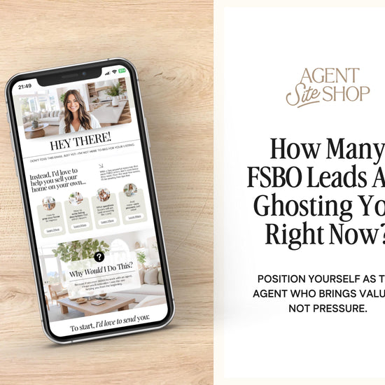 For Sale By Owner Emails | Real Estate Template | FSBO Follow Up | Home Seller Lead Gen | Real Estate Farming | FSBO Email | Email Follow Up