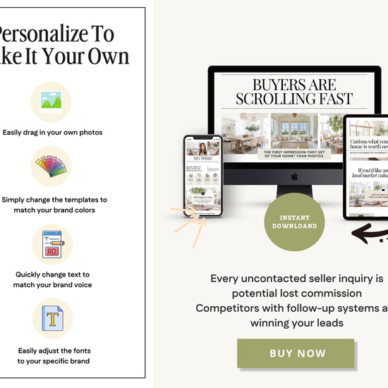 For Sale By Owner Emails | Real Estate Template | FSBO Follow Up | Home Seller Lead Gen | Real Estate Farming | FSBO Email | Email Follow Up