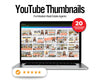 YouTube Thumbnail Real Estate Templates | Real Estate Video Thumbnail Template | Real Estate Agent Video Content for YouTube Scripts | Canva