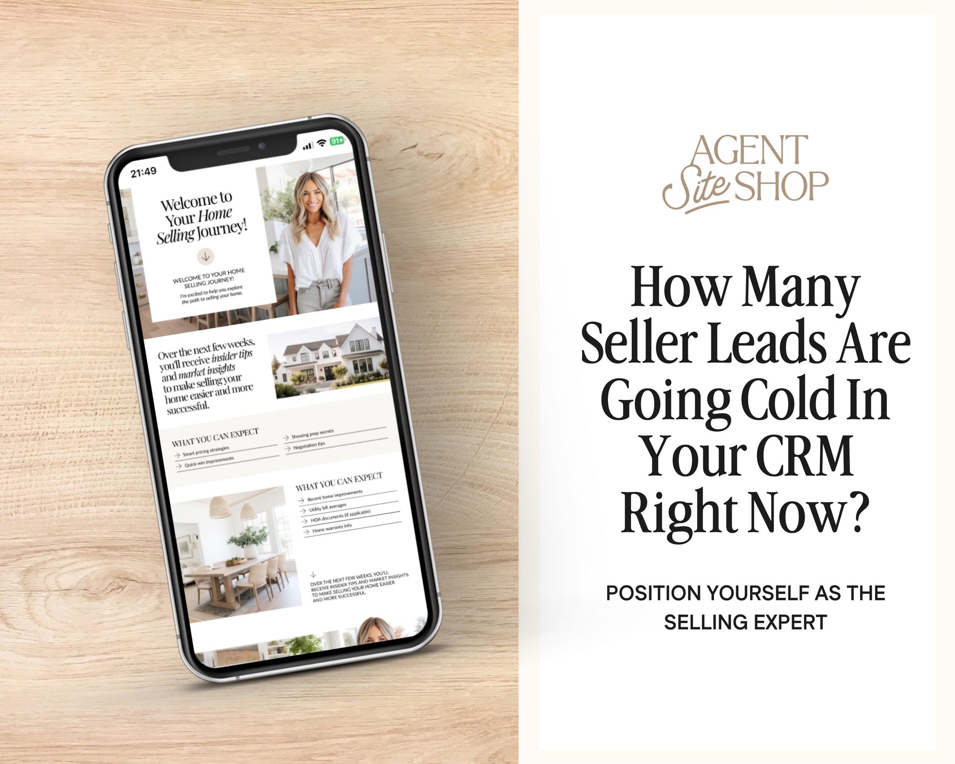 Real Estate Drip Campaign | Seller Lead Email Templates | Realtor Marketing | Home Seller Nurture | Real Estate Email Automation
