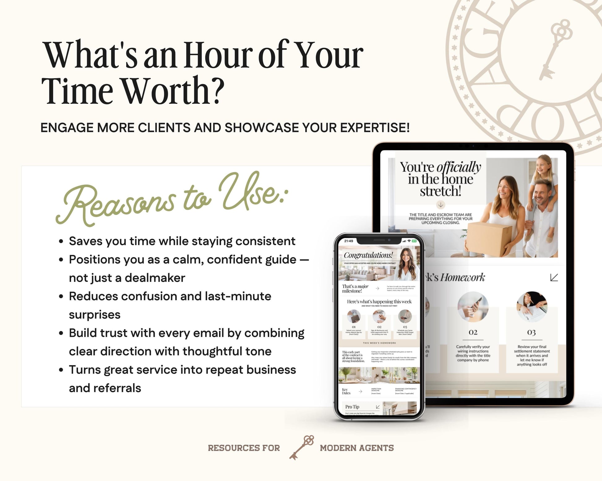 Under Contract Real Estate Drip Campaign | Home Buyer Email Templates | Realtor Marketing | Email Automation | Canva | Home Buyer