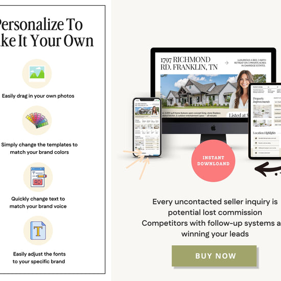 Open House Announcement Email Template | Open House Invitation | Open House Email Template | Real Estate Marketing | Real Estate Canva Email