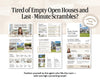 Open House Announcement Email Template | Open House Invitation | Open House Email Template | Real Estate Marketing | Real Estate Canva Email