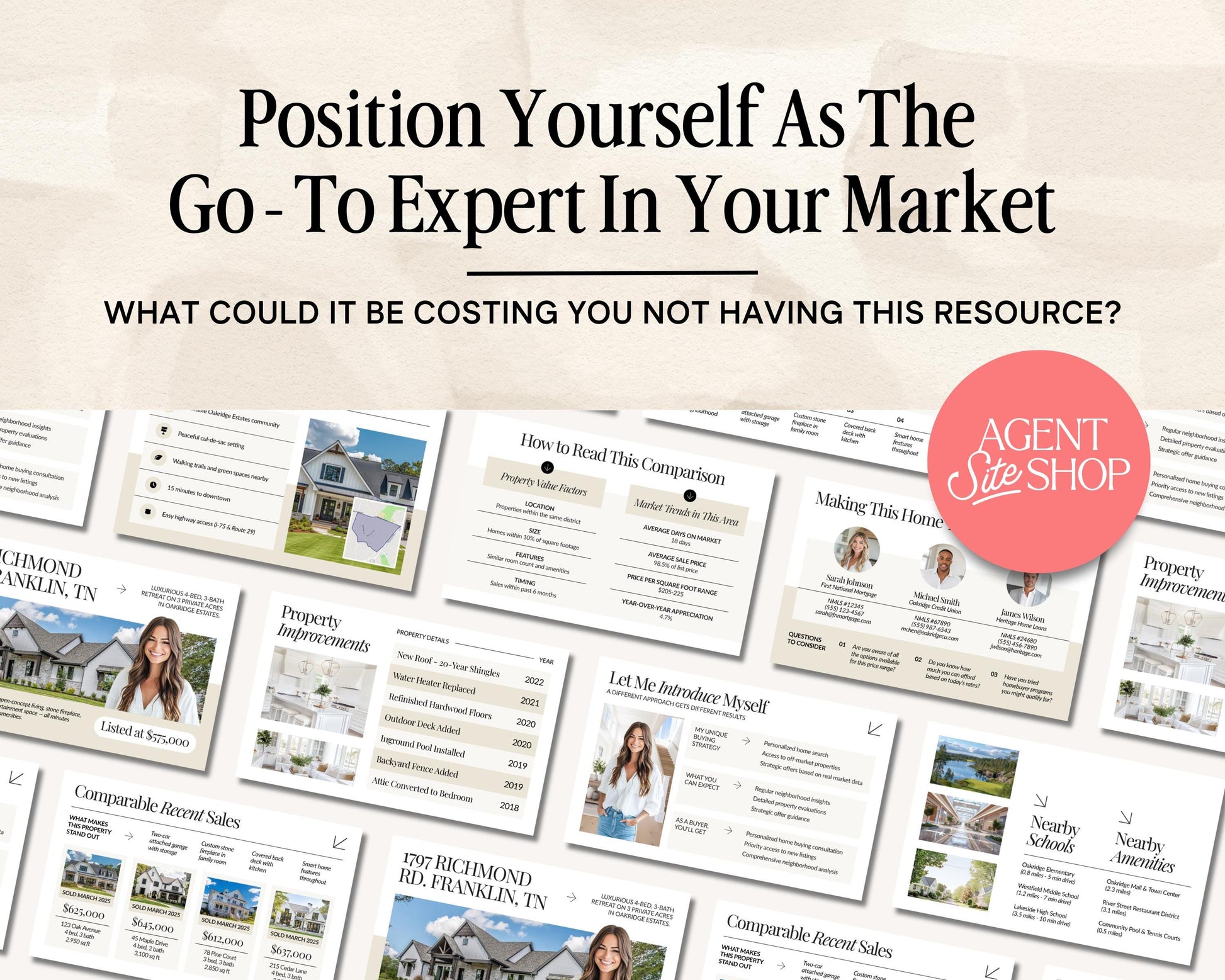 Just Listed Email | Real Estate Email Template | New Listing Announcement | Email Marketing | Real Estate Farming | Real Estate Marketing |