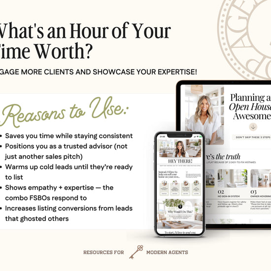 For Sale By Owner Emails | Real Estate Template | FSBO Follow Up | Home Seller Lead Gen | Real Estate Farming | FSBO Email | Email Follow Up