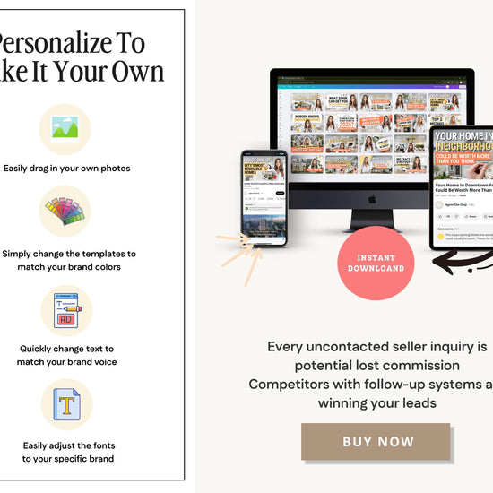 YouTube Thumbnail Real Estate Templates | Real Estate Video Thumbnail Template | Real Estate Agent Video Content for YouTube Scripts | Canva
