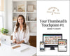 YouTube Thumbnail Real Estate Templates | Real Estate Video Thumbnail Template | Real Estate Agent Video Content for YouTube Scripts | Canva