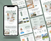 August 2025 Real Estate Newsletter | Real Estate Marketing | Monthly Real Estate Newsletter | Email Marketing | Canva Template | Printable