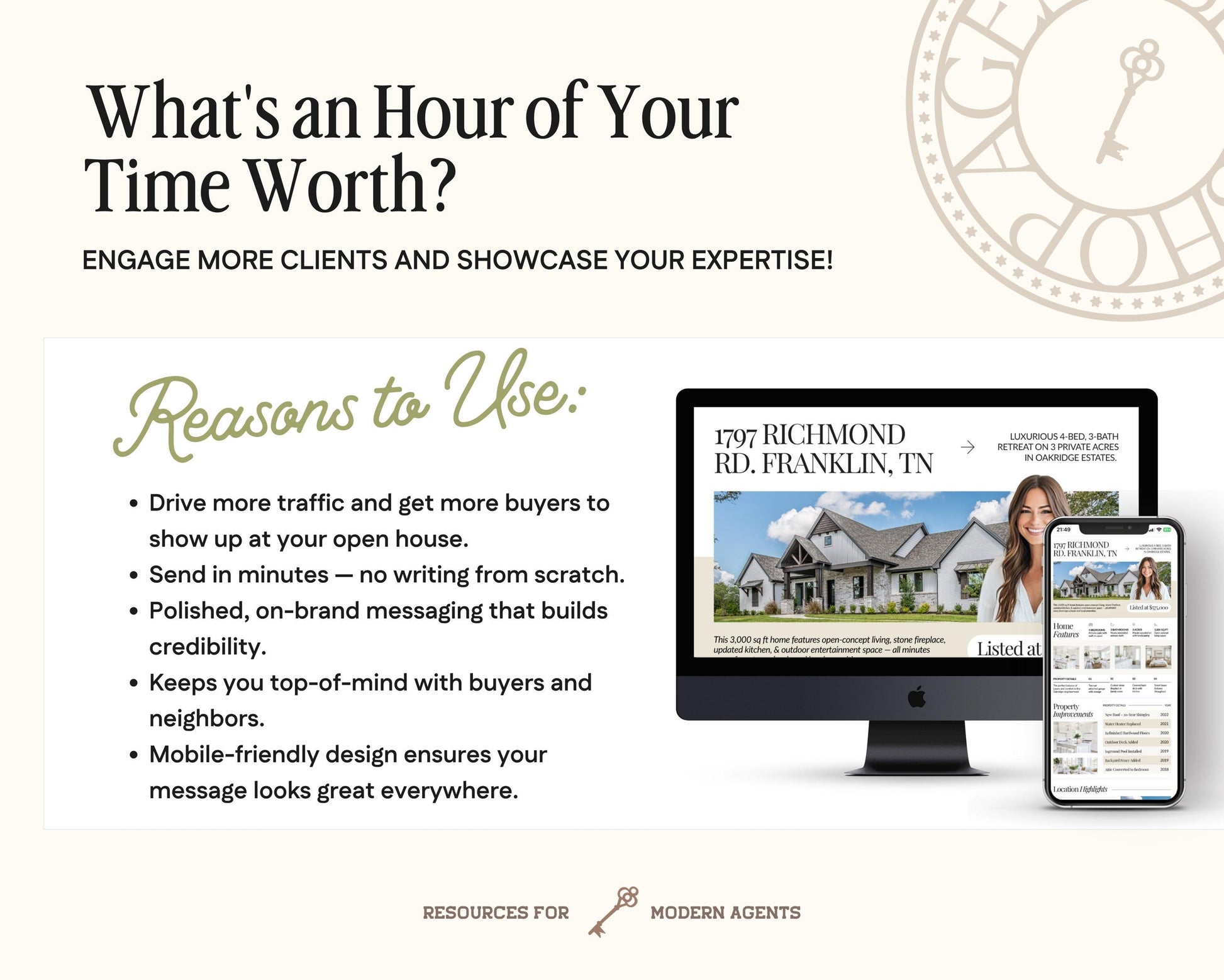 Open House Announcement Email Template | Open House Invitation | Open House Email Template | Real Estate Marketing | Real Estate Canva Email