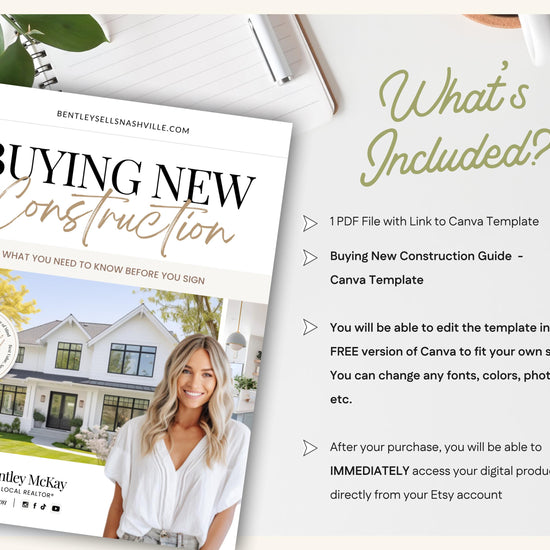 New Home Construction Guide | New Home Builder Guide | New Construction Real Estate | New Home Construction Buyer | Real Estate Marketing