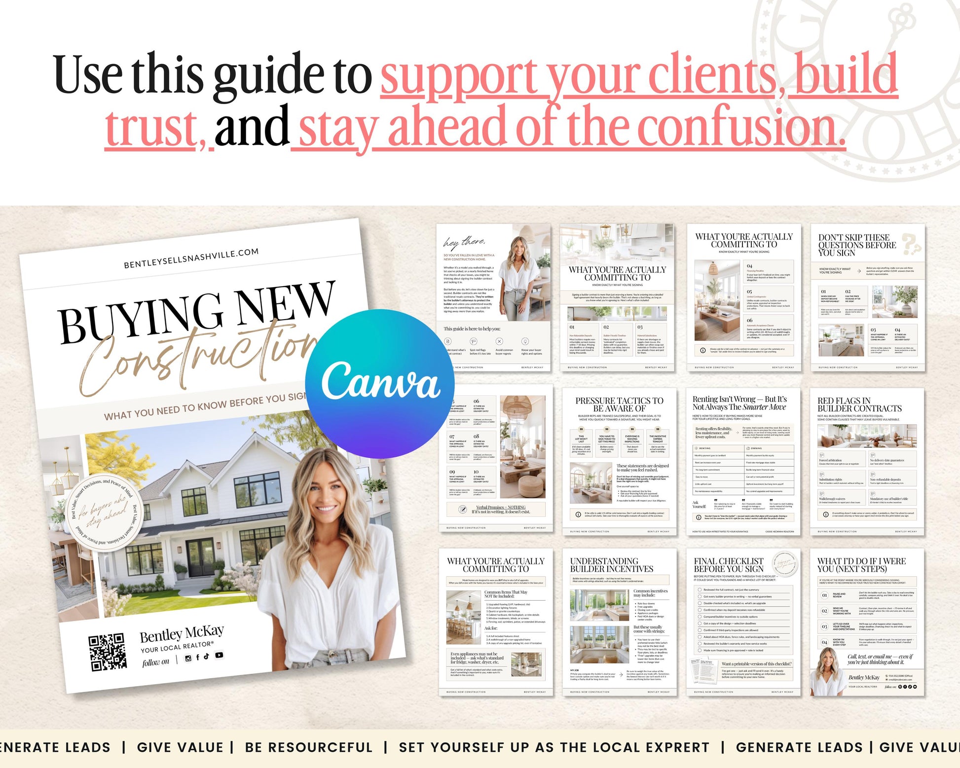 New Home Construction Guide | New Home Builder Guide | New Construction Real Estate | New Home Construction Buyer | Real Estate Marketing