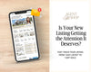 Just Listed Email | Real Estate Email Template | New Listing Announcement | Email Marketing | Real Estate Farming | Real Estate Marketing |