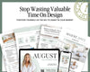 August 2025 Real Estate Newsletter | Real Estate Marketing | Monthly Real Estate Newsletter | Email Marketing | Canva Template | Printable