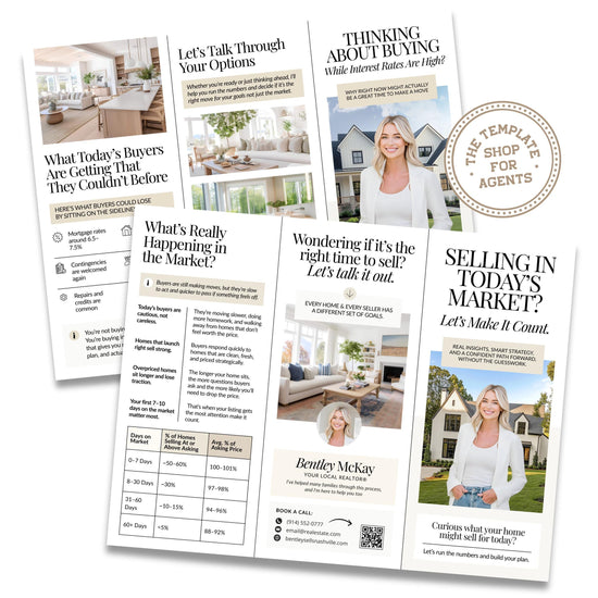 Home Buyer Brochure | Home Seller Brochure | Seller Guide | Double-Sided Tri-Fold Brochure | Buyer Guide | Open House | Seller Presentation
