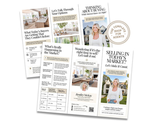 Home Buyer Brochure | Home Seller Brochure | Seller Guide | Double-Sided Tri-Fold Brochure | Buyer Guide | Open House | Seller Presentation