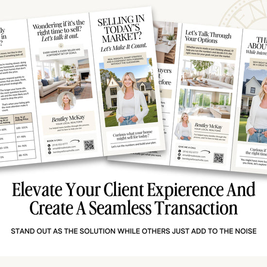 Home Buyer Brochure | Home Seller Brochure | Seller Guide | Double-Sided Tri-Fold Brochure | Buyer Guide | Open House | Seller Presentation