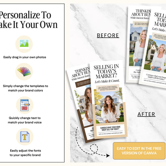 Home Buyer Brochure | Home Seller Brochure | Seller Guide | Double-Sided Tri-Fold Brochure | Buyer Guide | Open House | Seller Presentation