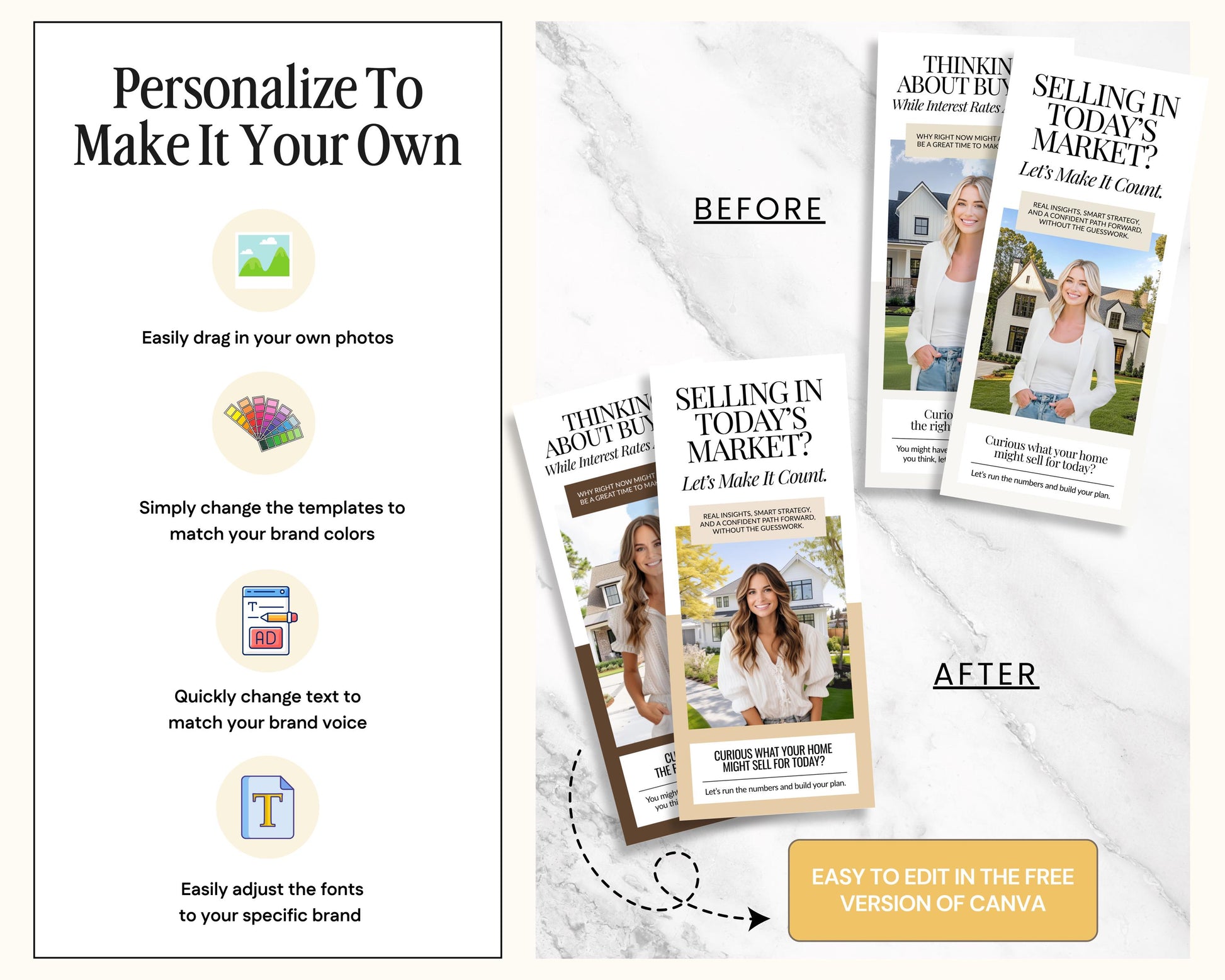 Home Buyer Brochure | Home Seller Brochure | Seller Guide | Double-Sided Tri-Fold Brochure | Buyer Guide | Open House | Seller Presentation
