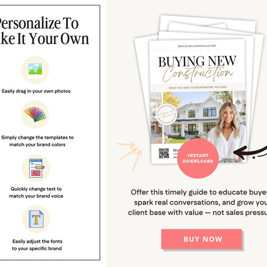 New Home Construction Guide | New Home Builder Guide | New Construction Real Estate | New Home Construction Buyer | Real Estate Marketing