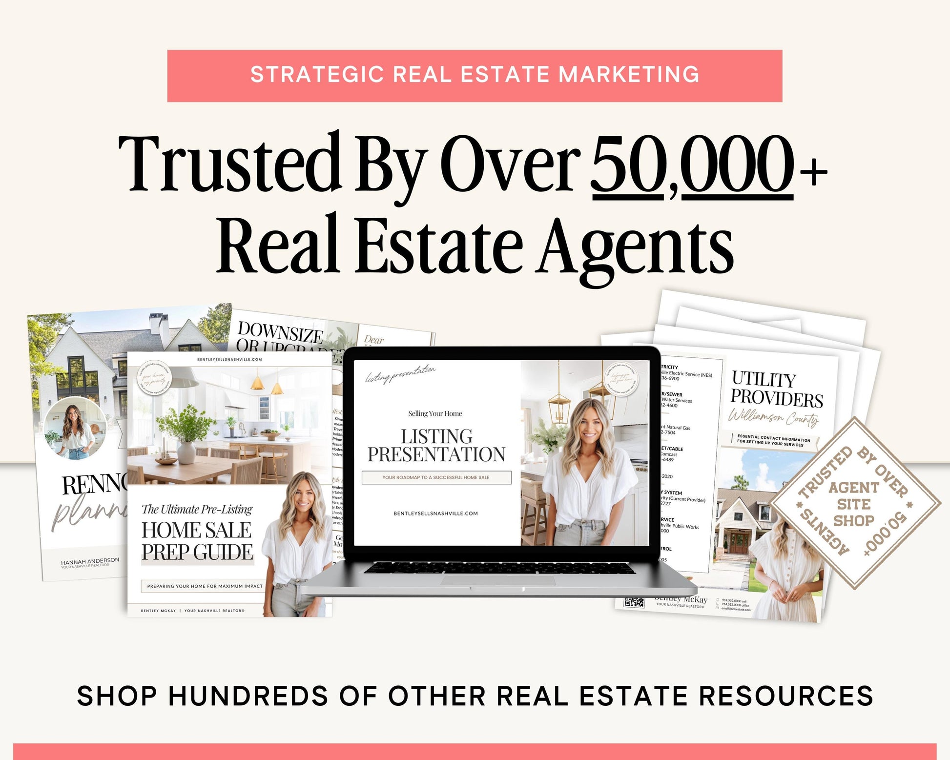 New Construction Bundle | New Home Builder Guide | New Construction Real Estate | New Home Construction Buyer | Real Estate Marketing| Canva