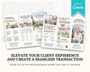 Home Buyer Brochure | Editable Canva Template | Real Estate Marketing | Double-Sided Tri-Fold Brochure | Buyer Guide | Open House Tri-Fold