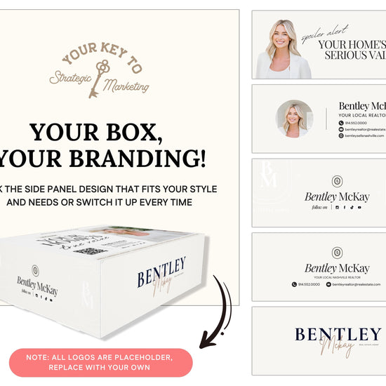 CMA Box Template | Real Estate Pre-Listing Box Cover | Listing Presentation Box | Box Cover | Real Estate Box Template | Custom CMA Box