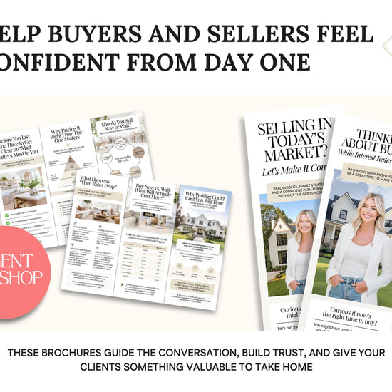 Home Buyer Brochure | Home Seller Brochure | Seller Guide | Double-Sided Tri-Fold Brochure | Buyer Guide | Open House | Seller Presentation
