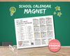 School Year Calendar 2026-2027 | School Year Schedule Mailer | Back-to-School | Real Estate Farming | Fall Real Estate Marketing | Canva