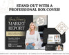 CMA Box for Real Estate Agent, Pre-listing Presentation, CMA Box Cover, Just Listed Flyer Seller, CMA Template, Home Equity Report, Canva