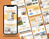 October Real Estate Newsletter | October Newsletter | Real Estate Email Marketing | Autumn Real Estate Template | Flodesk | Pumpkin Spice