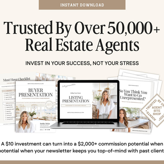 Real Estate Newspaper Prop Template, Large Newspaper Announcement, Custom Newspaper For Branding Photoshoot, Instant Download, Canva