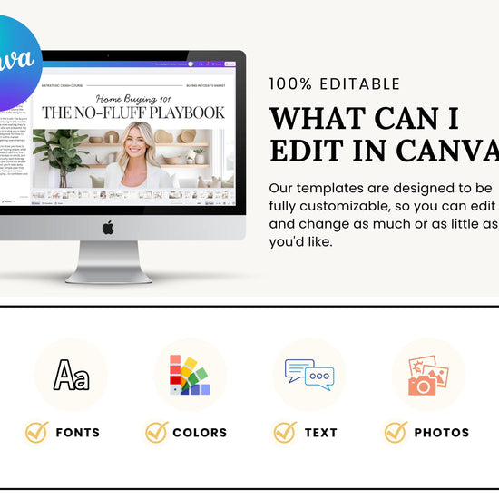 Home Buyer 101 Presentation | Home Buyer Seminar | Home Buyer Webinar | Real Estate Marketing | Lead Generation | Buyer Consultation | Canva