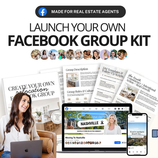 Create Your Own Relocation Facebook Group | Real Estate Agent Marketing | Relocation Guide | Home Buyer Guide | Real Estate Lead Generation