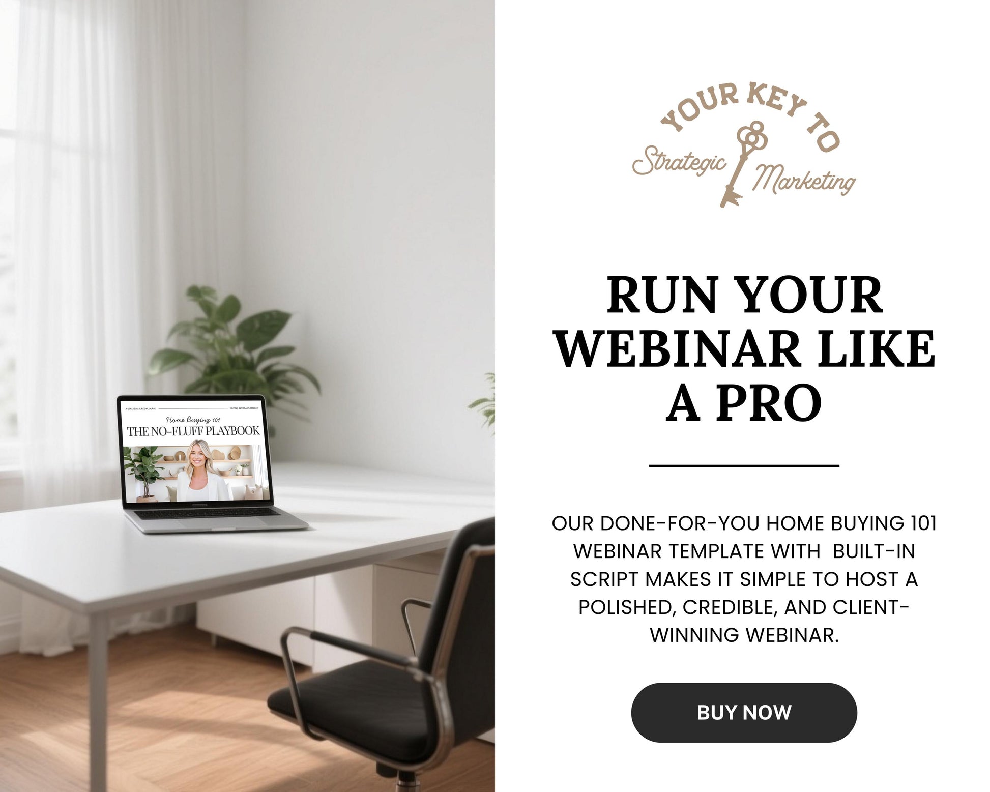 Home Buyer 101 Presentation | Home Buyer Seminar | Home Buyer Webinar | Real Estate Marketing | Lead Generation | Buyer Consultation | Canva