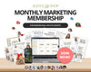 Monthly Marketing Membership | Real Estate Social Media Content | Monthly Content | Marketing Library | Real Estate Marketing | Daily Posts