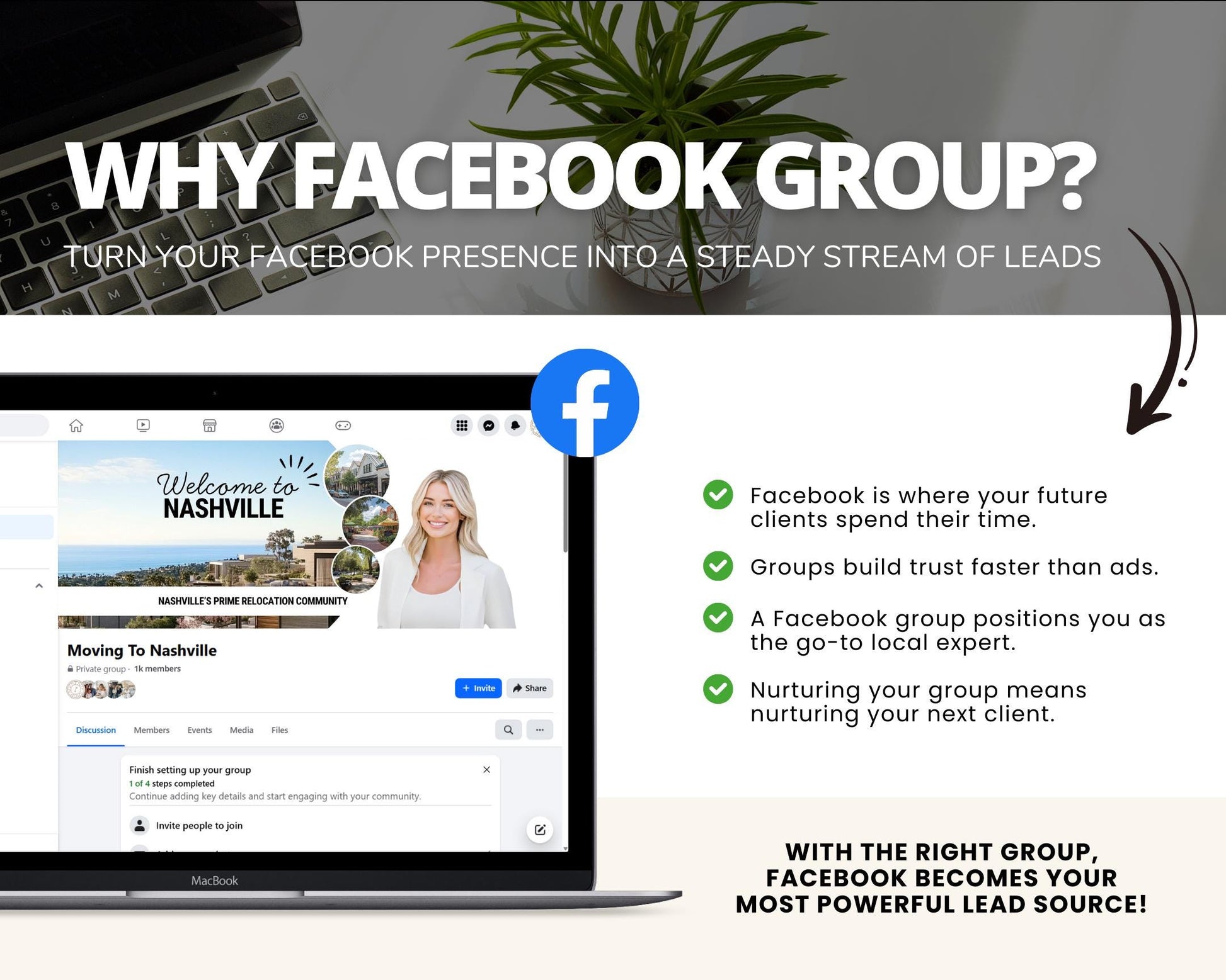 Create Your Own Relocation Facebook Group | Real Estate Agent Marketing | Relocation Guide | Home Buyer Guide | Real Estate Lead Generation