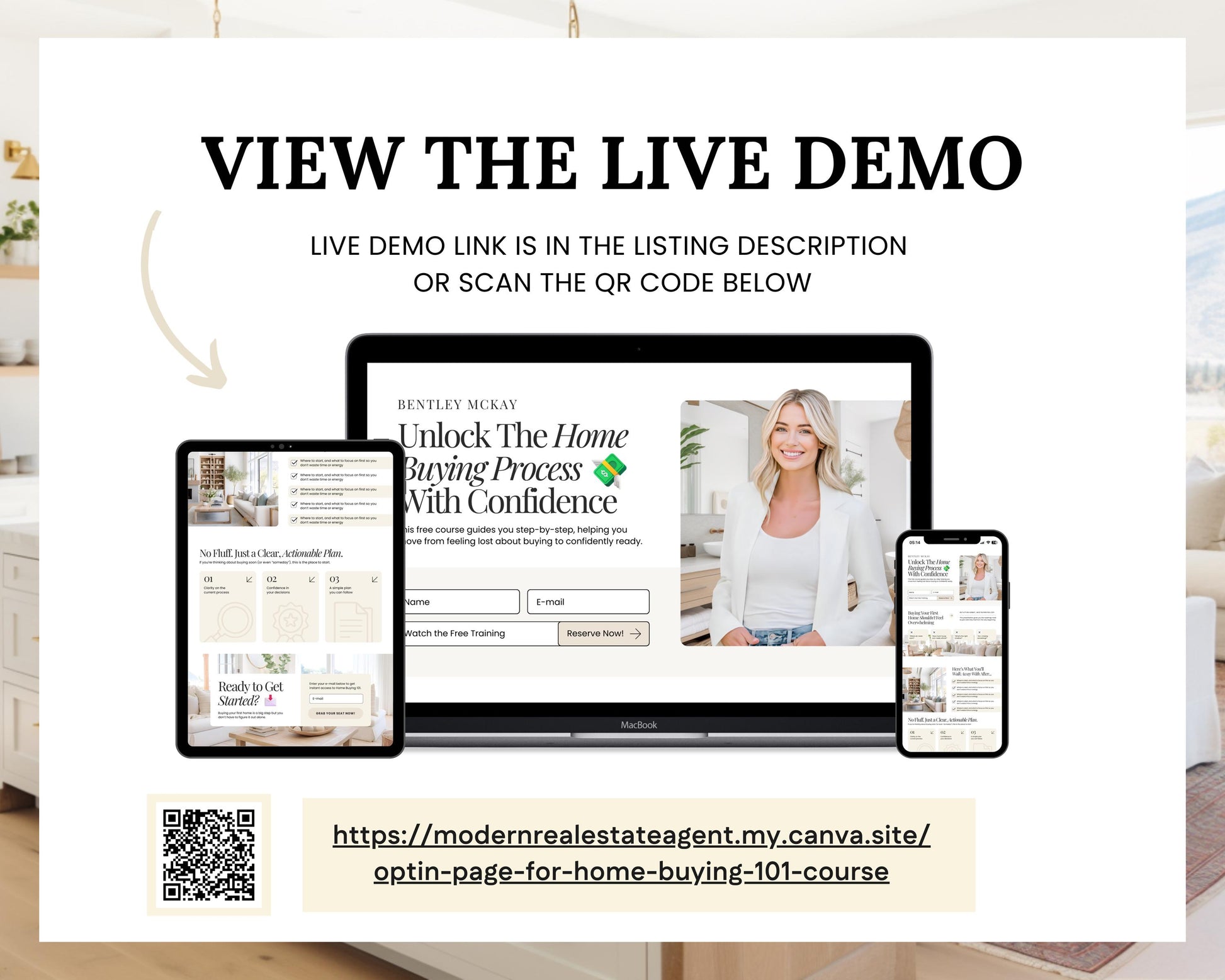 Home Buyer 101 Webinar & Optin Page | Real Estate Marketing | Lead Generation | Buyer Consultation | Home Buyer Seminar | Home Buyer Webinar