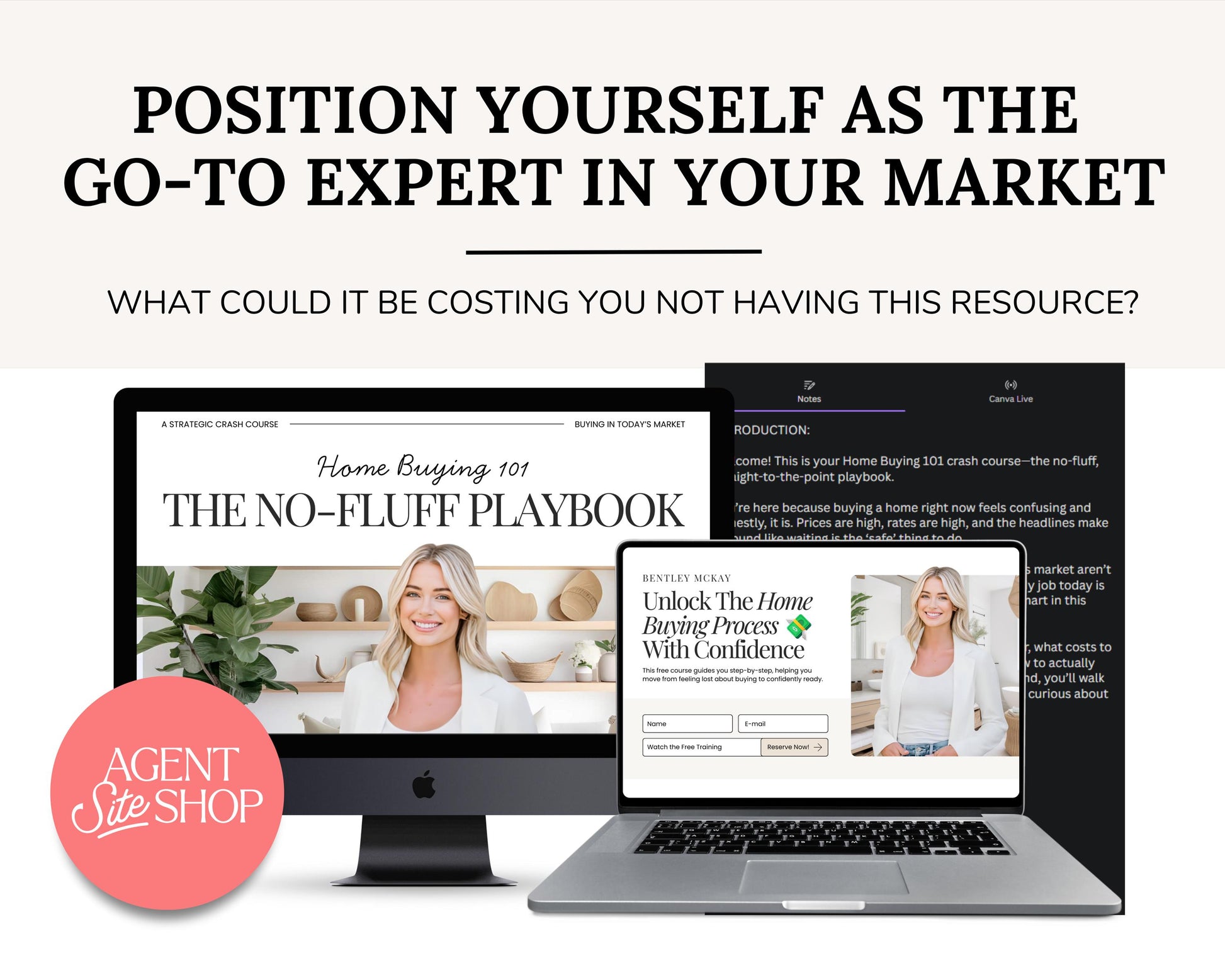 Home Buyer 101 Webinar & Optin Page | Real Estate Marketing | Lead Generation | Buyer Consultation | Home Buyer Seminar | Home Buyer Webinar
