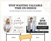 Real Estate Yard Sign Template | For Sale Sign | Property Sign | Open House Directional | Real Estate Sold Sign | Canva For Sale| Sign Rider