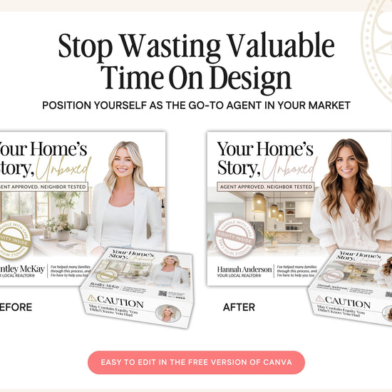 CMA Box Template | Real Estate Pre-Listing Box Cover | Listing Presentation Box | Box Cover | Real Estate Box Template | Custom CMA Box