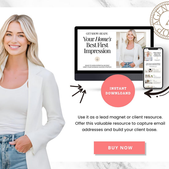 Email Drip Campaign Nurture System | Buyer Seller Lead Email Templates | Under Contract | Real Estate Email Automation | Real Estate Flodesk