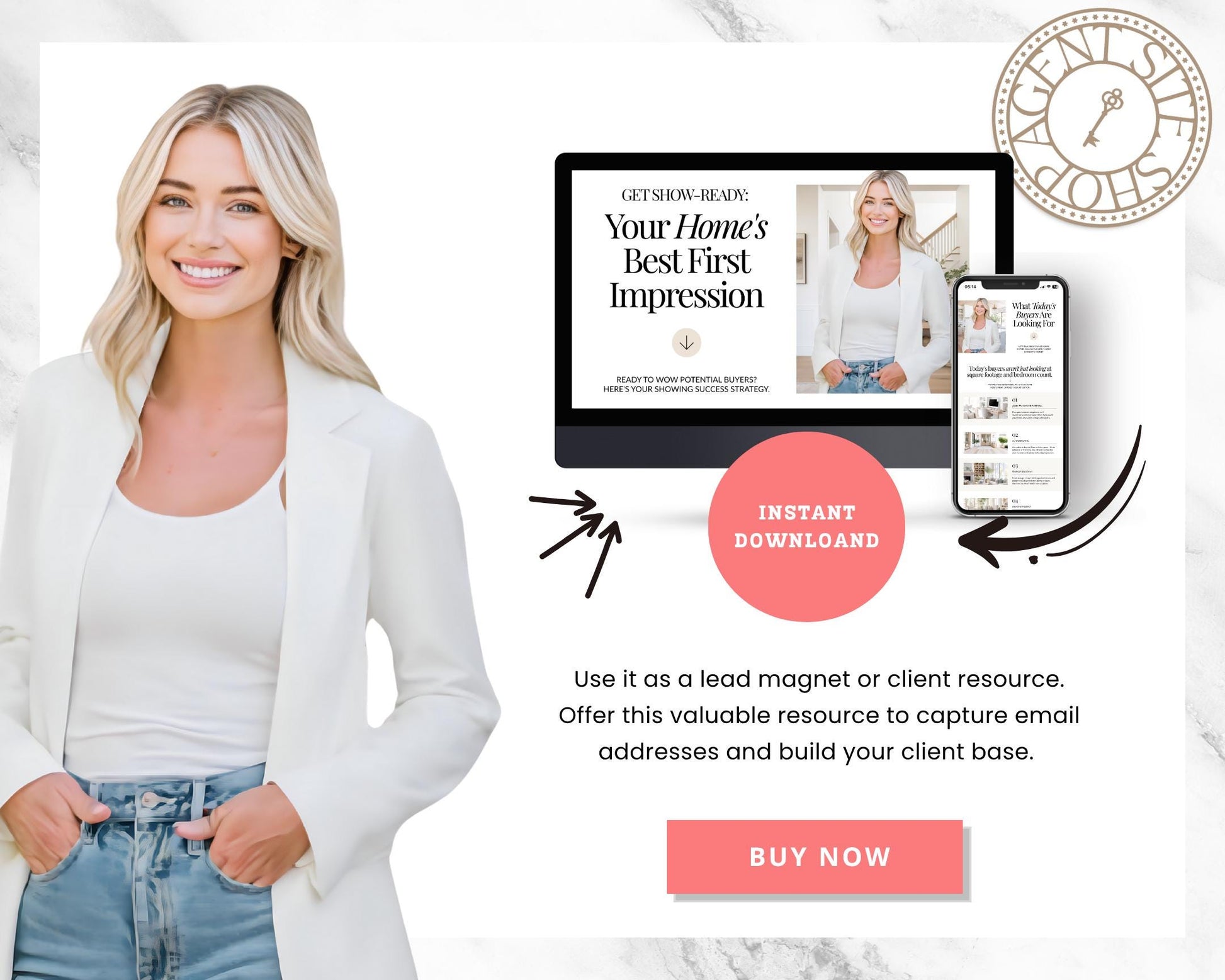 Email Drip Campaign Nurture System | Buyer Seller Lead Email Templates | Under Contract | Real Estate Email Automation | Real Estate Flodesk